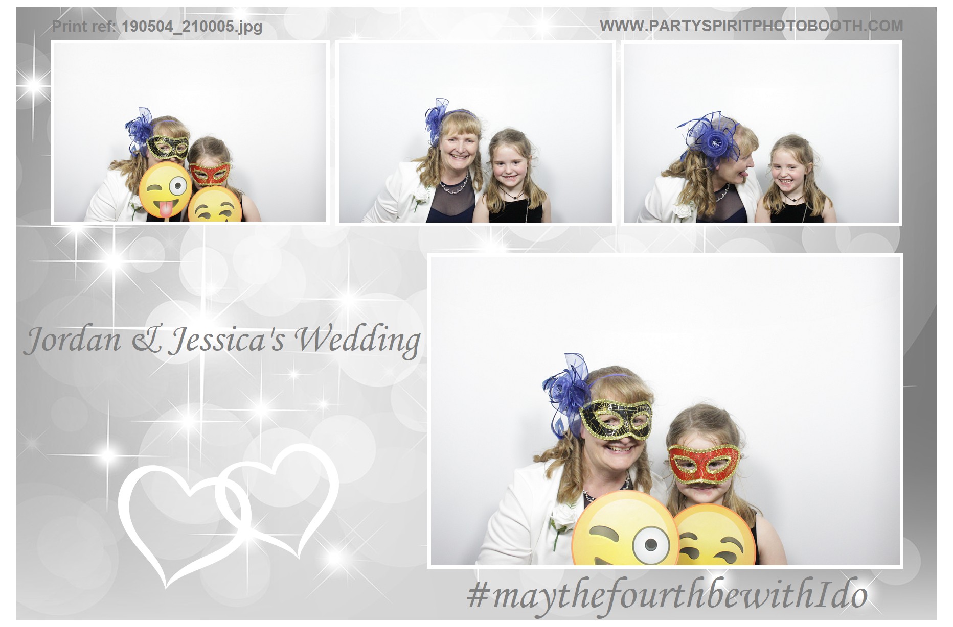 Jordan and Jessica's Wedding | View more photos from the event at gallery.partyspiritphotobooth.com/u/PartySpiritPhotoBooth/Jordan-and-Jessicas-Wedding